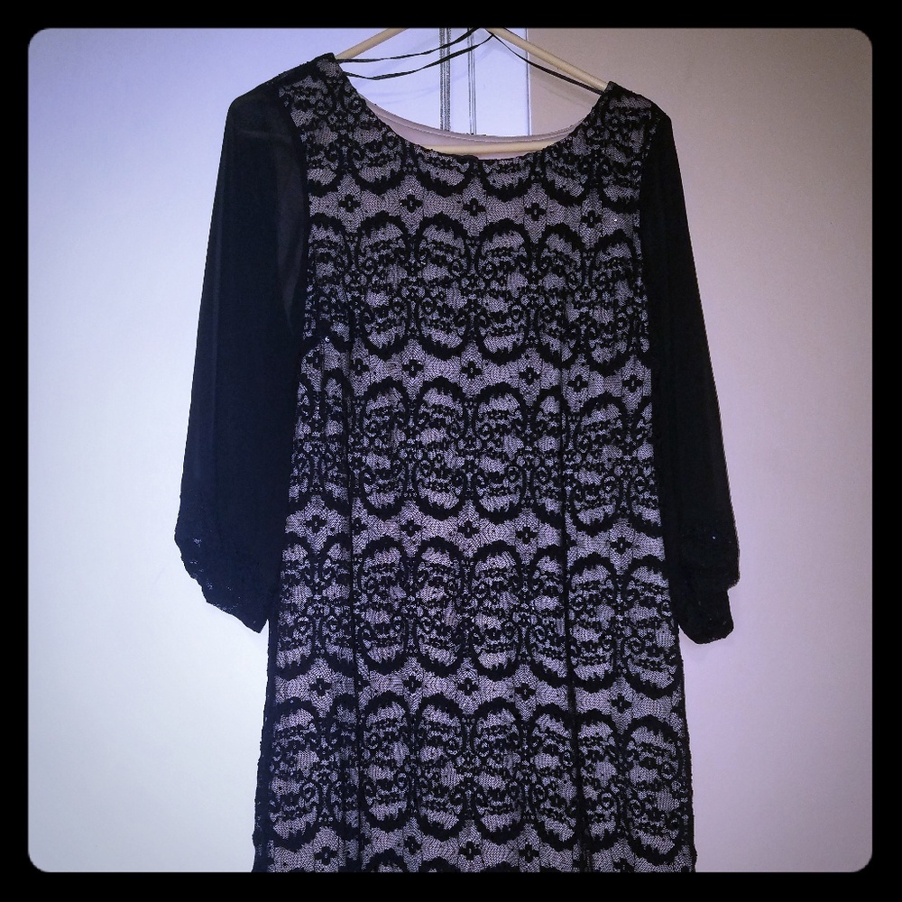 Black Laced Dress